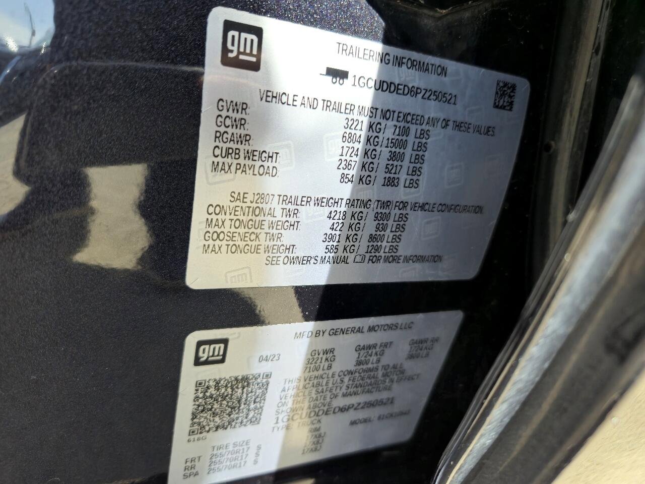 Used 2023 Chevrolet Silverado 1500 LT w/ Protection Package image 35