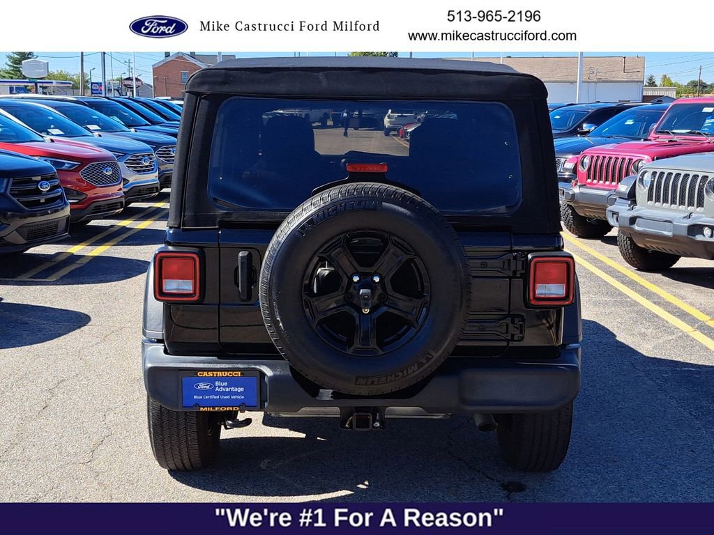 Used 2021 Jeep Wrangler Unlimited Sport image 4