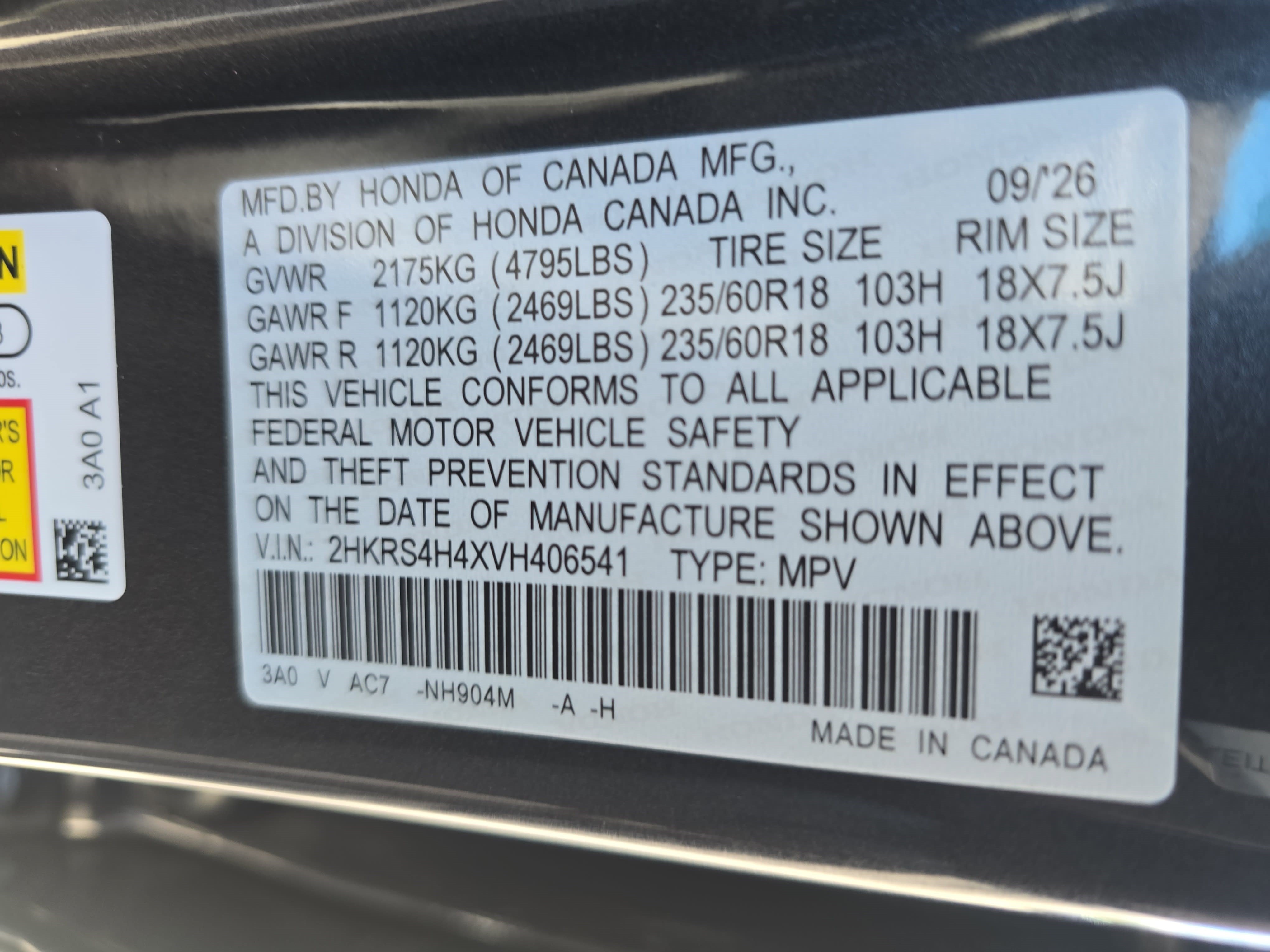 New 2027 Honda CR-V EX image 34