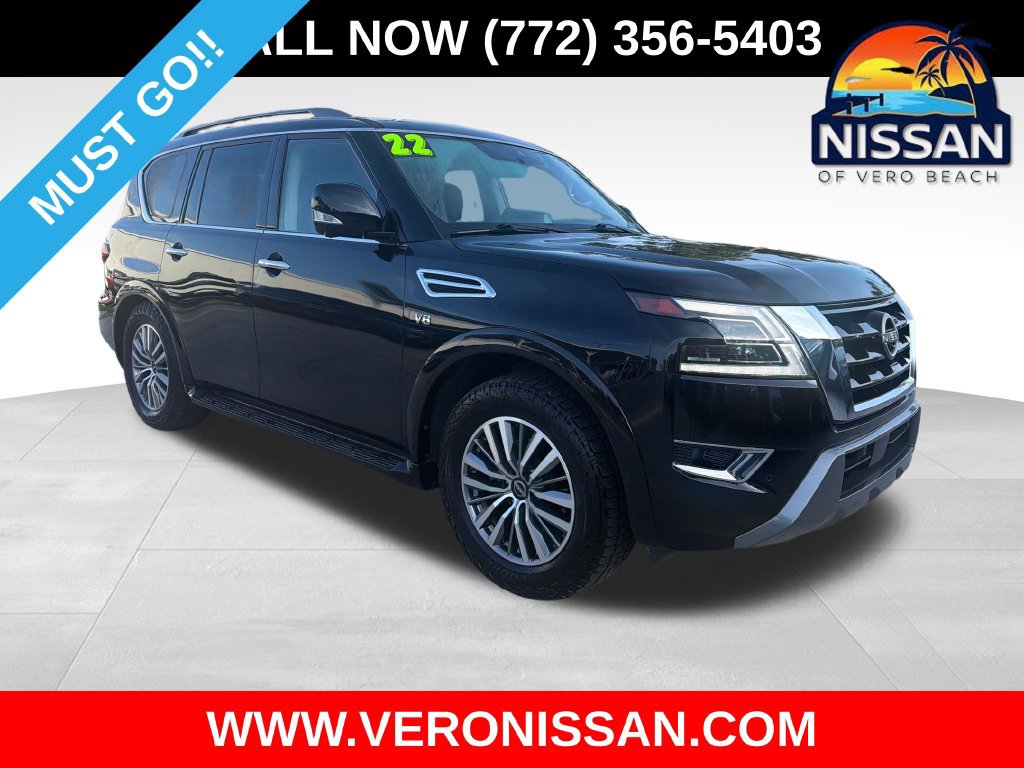 Used 2021 Nissan Armada SL w/ Captain's Chairs Package