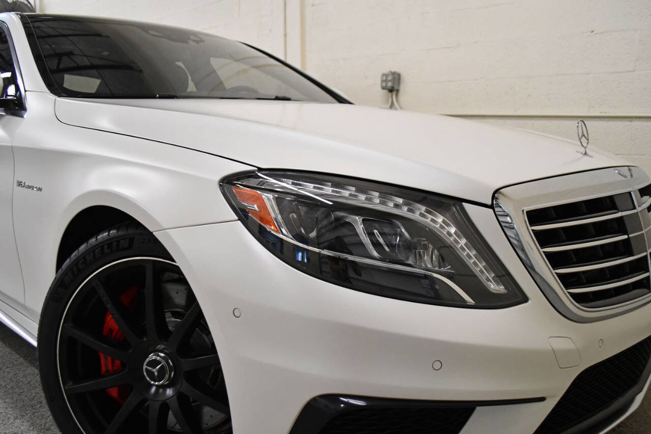 Used 2015 Mercedes-Benz S 63 AMG 4MATIC Sedan image 29