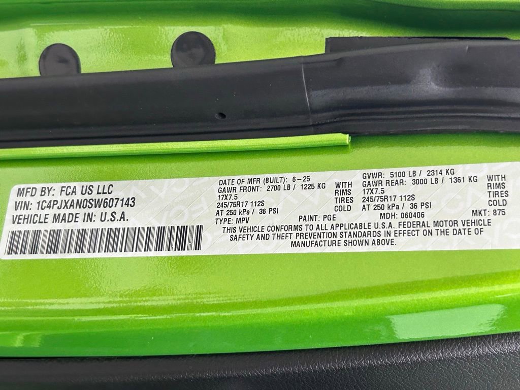 New 2025 Jeep Wrangler Sport image 25