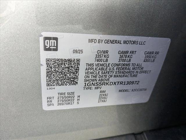 Used 2026 Chevrolet Tahoe RST w/ Comfort Package RWD image 14