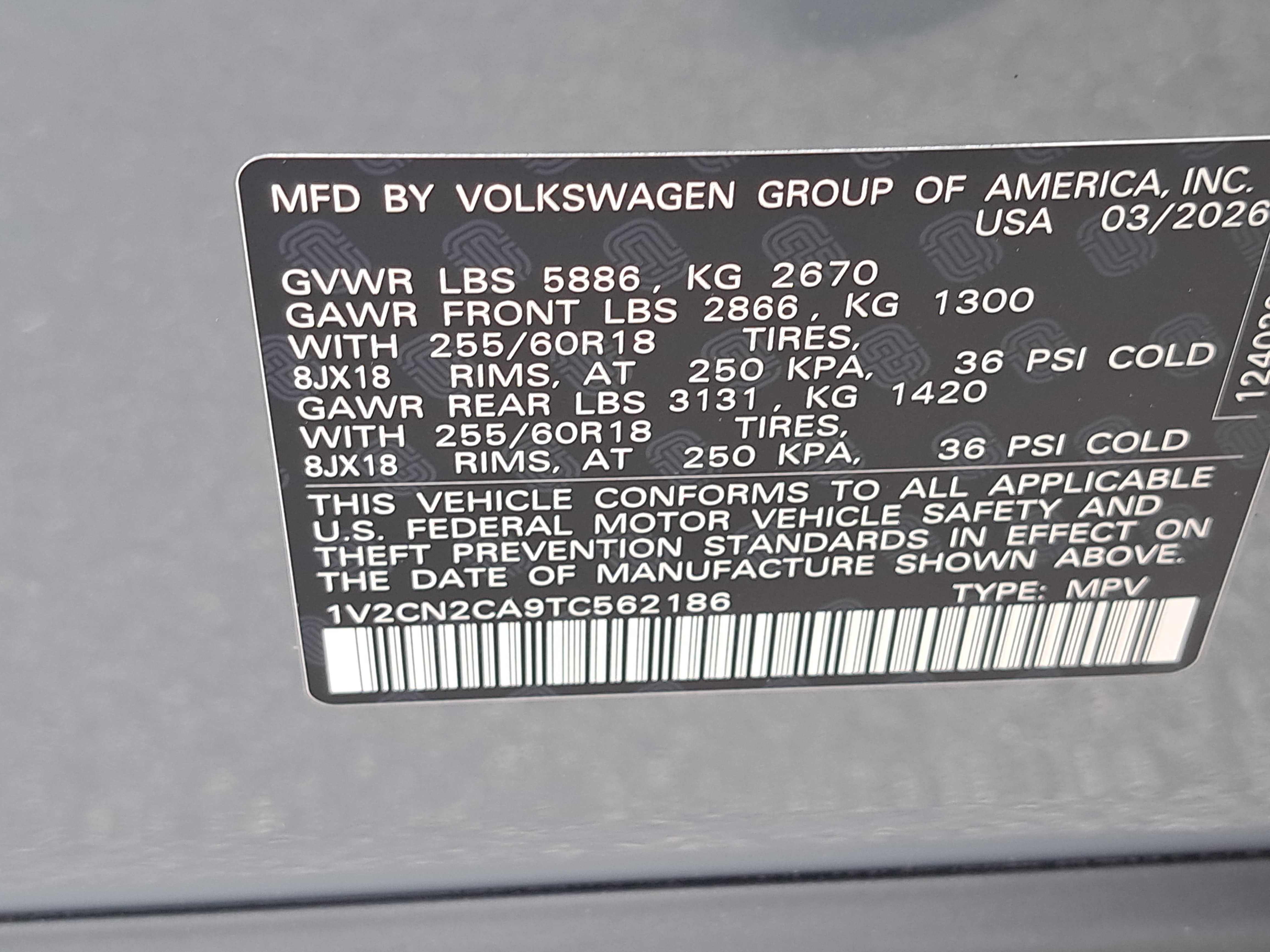 New 2026 Volkswagen Atlas Peak Edition AWD/4WD image 35