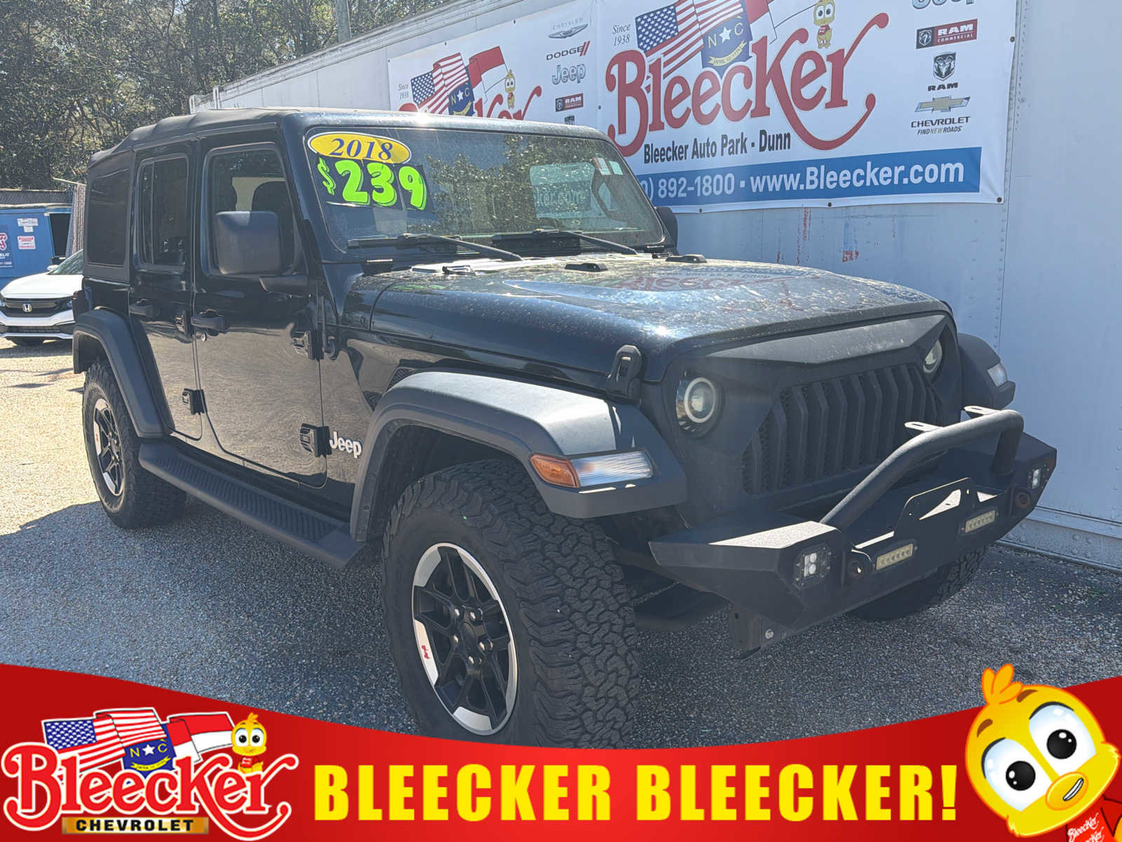 Used 2018 Jeep Wrangler Unlimited Sport image 1