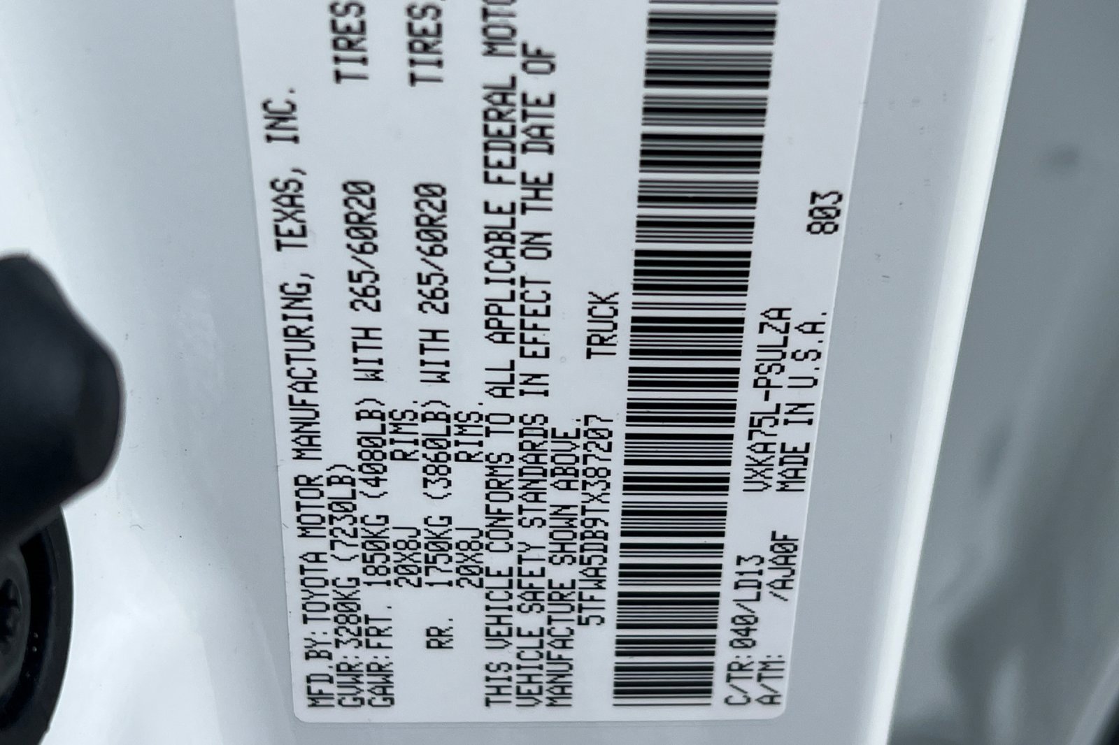 New 2026 Toyota Tundra Limited image 21