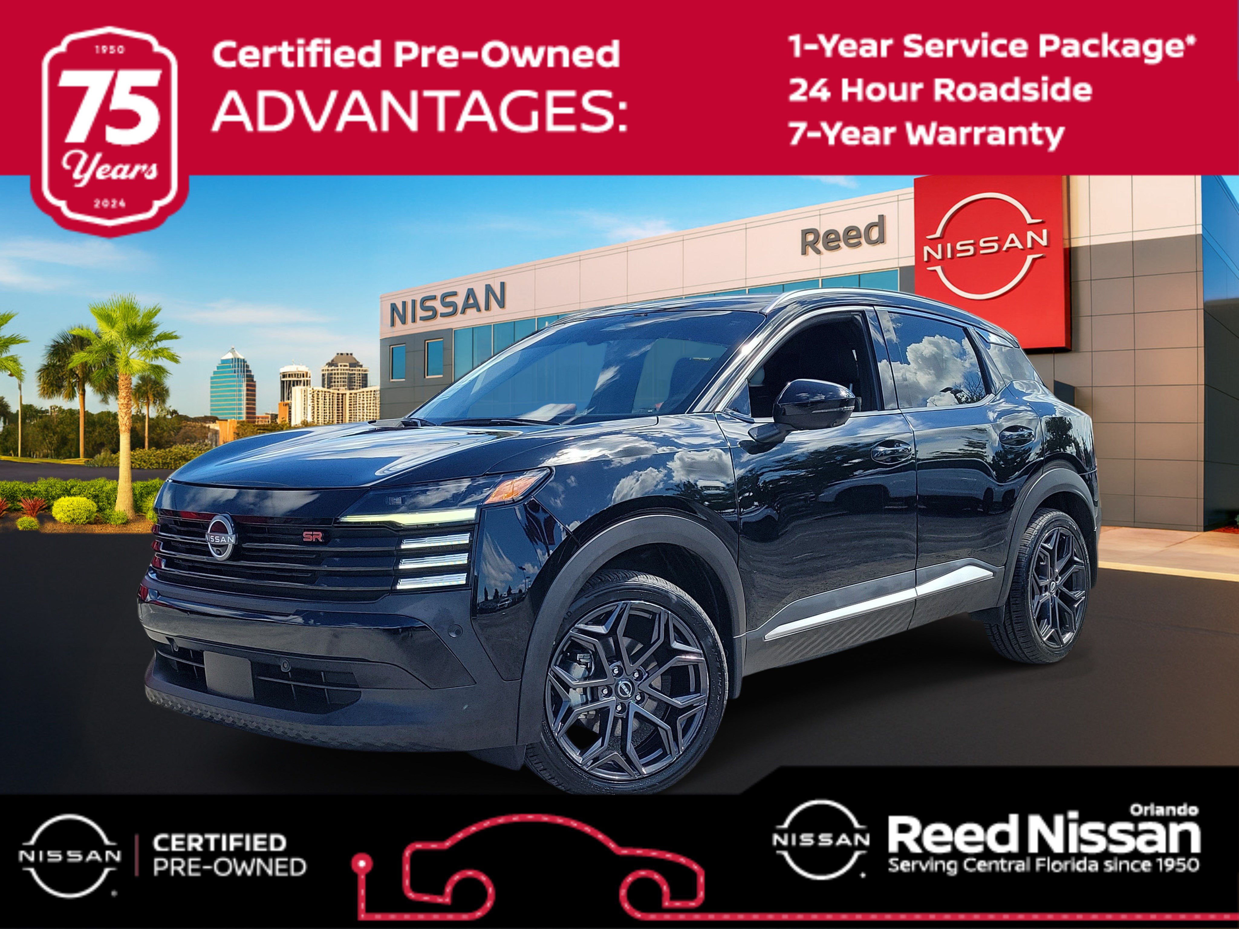 Certified 2025 Nissan Kicks SR