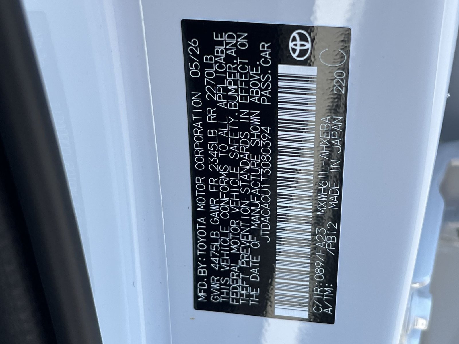 New 2026 Toyota Prius Plug-In Hybrid FWD image 28
