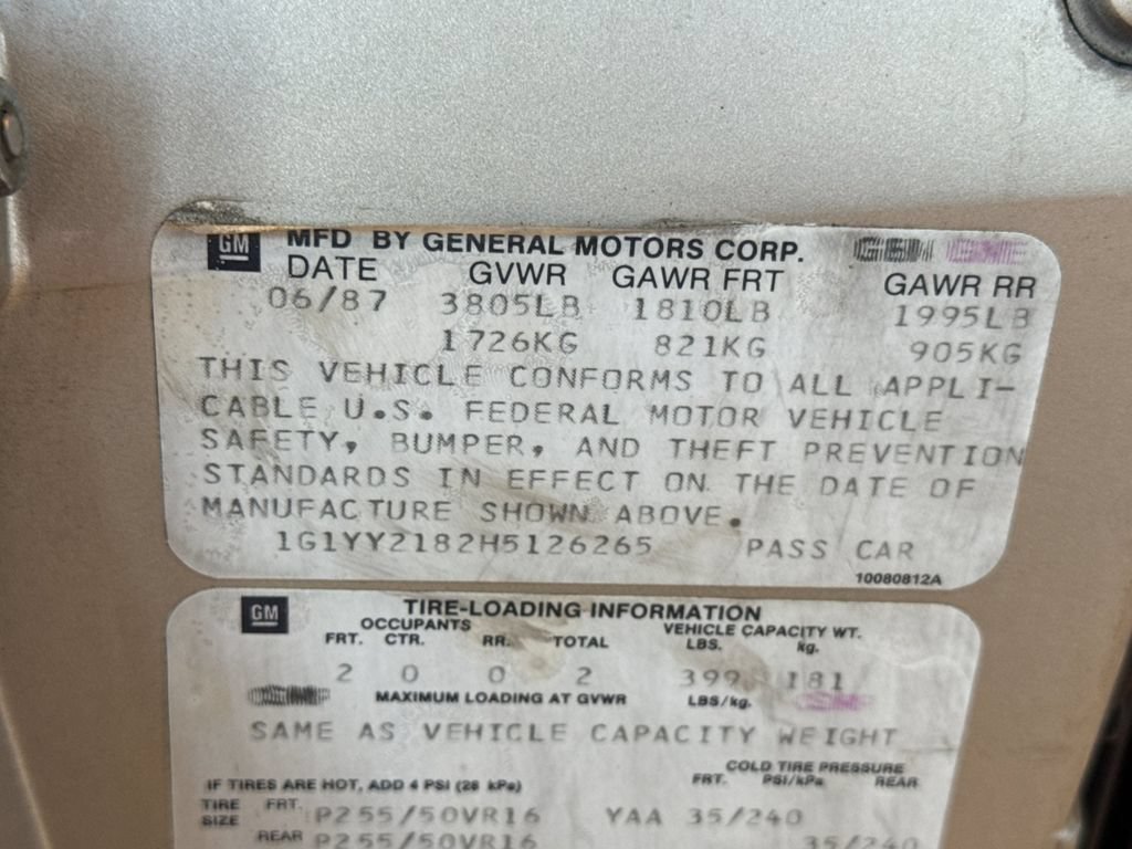 Used 1987 Chevrolet Corvette Coupe RWD image 31
