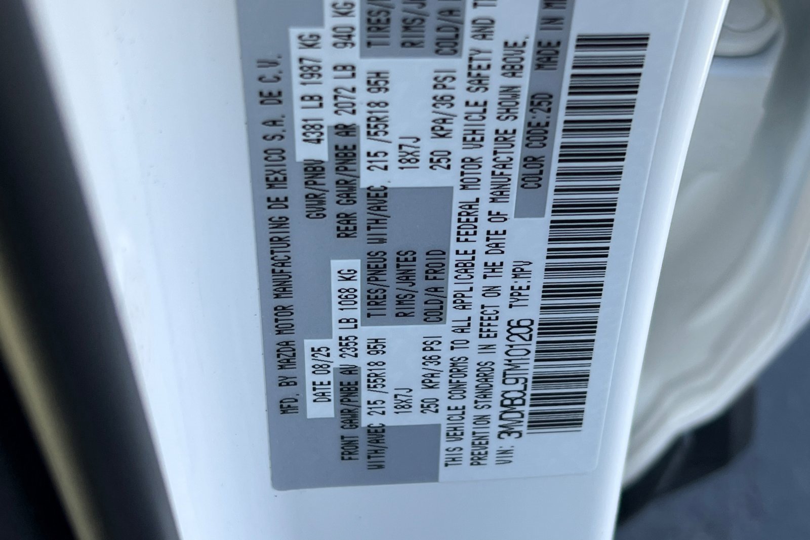 New 2026 MAZDA CX-30 AWD 2.5 S image 22