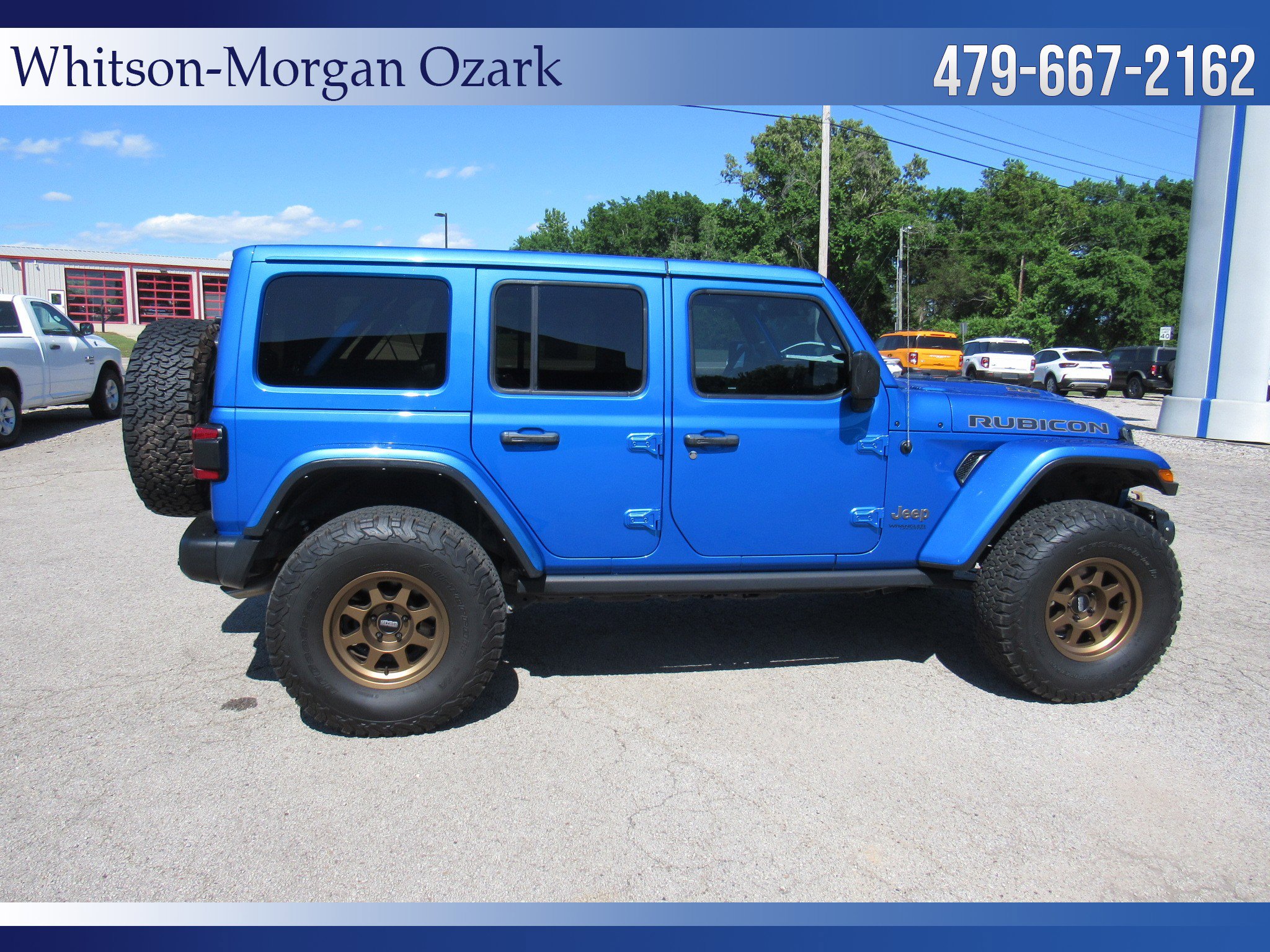 Used 2021 Jeep Wrangler Unlimited Rubicon w/ Trailer Tow Package AWD/4WD image 18