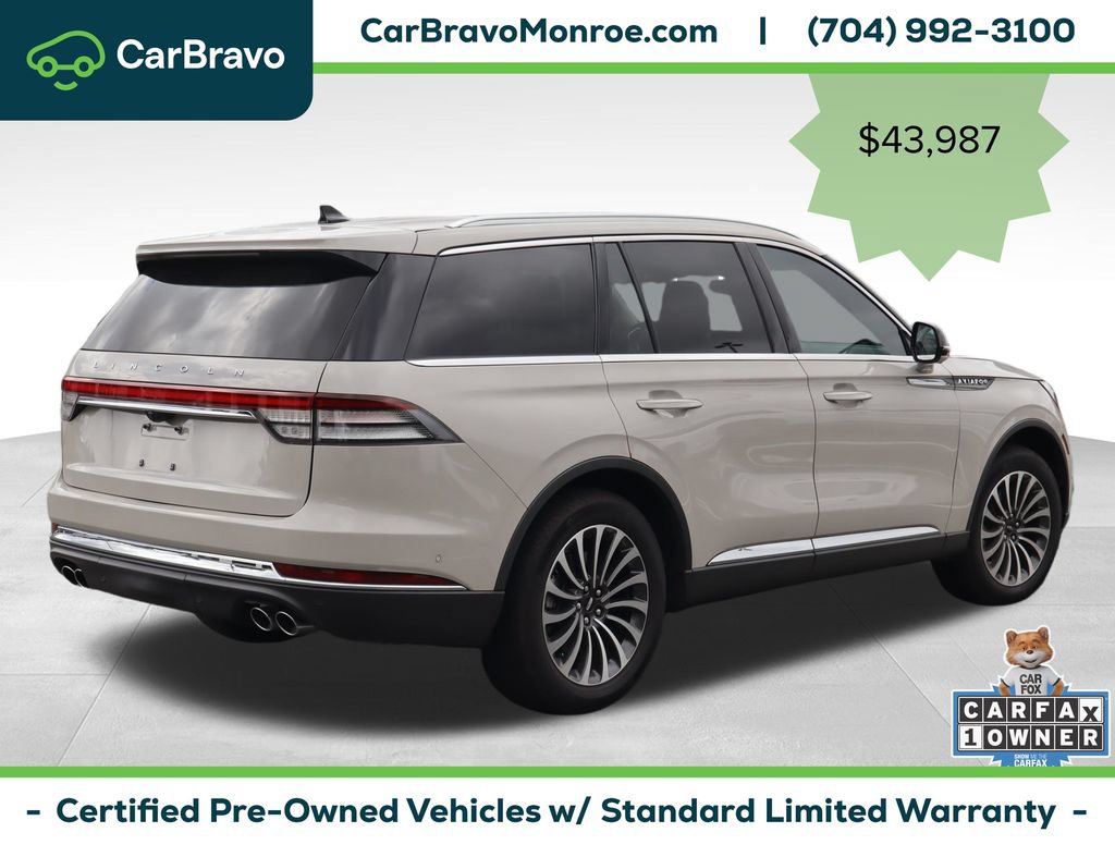 Used 2022 Lincoln Aviator Reserve w/ Equipment Group 201A RWD image 7