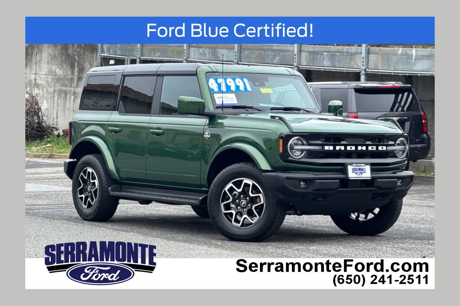 Certified 2025 Ford Bronco Outer Banks AWD/4WD image 1