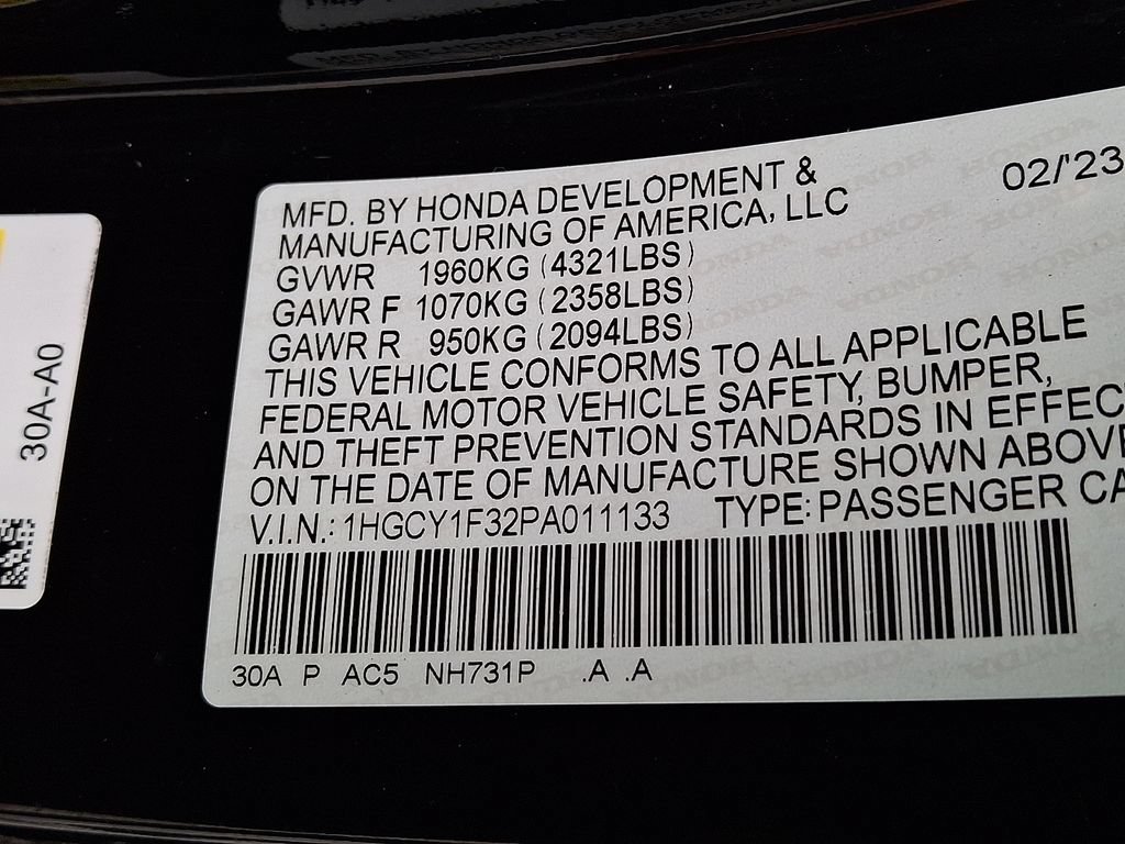 Used 2023 Honda Accord EX image 28