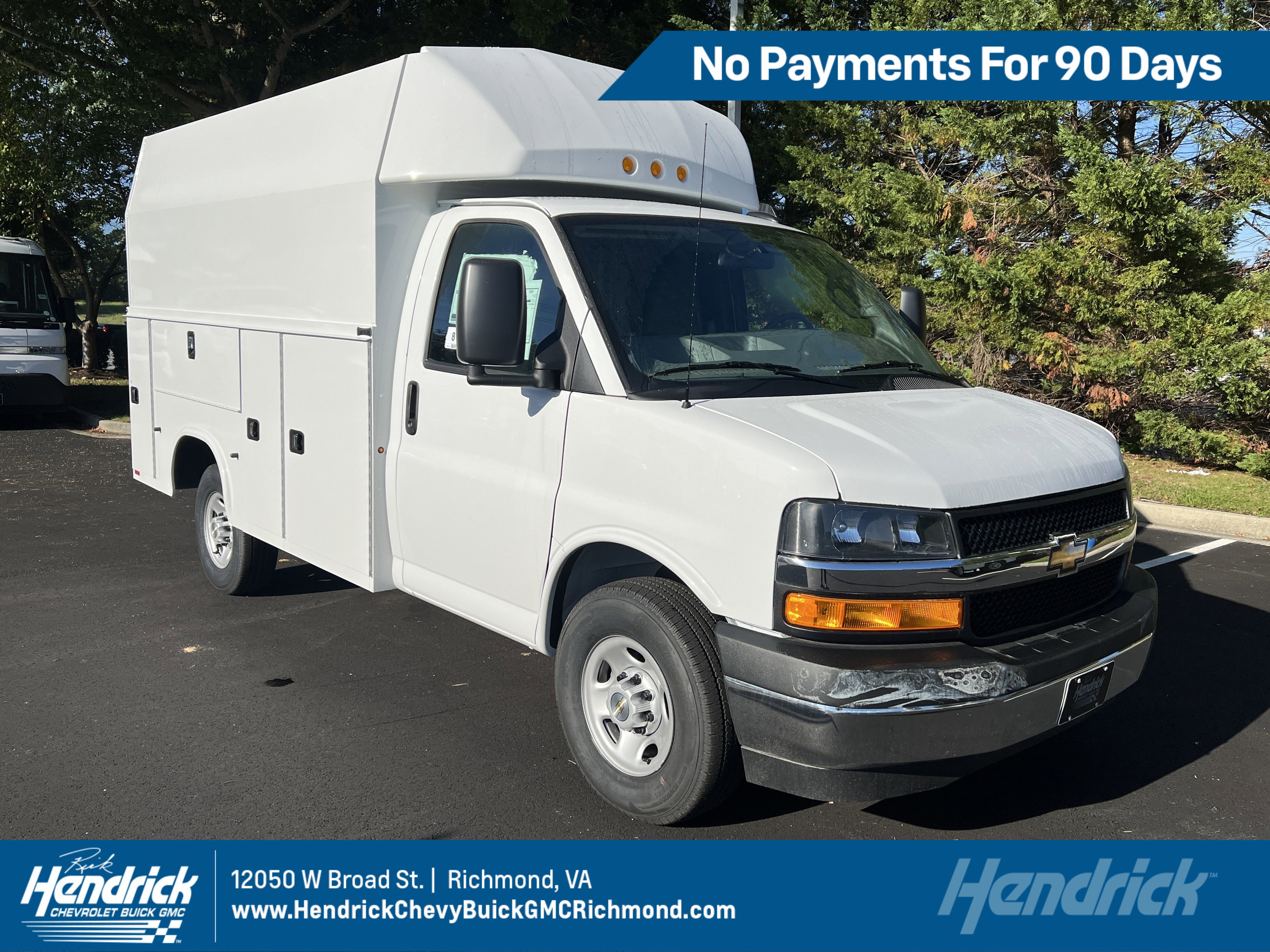 New 2025 Chevrolet Express 3500 w/ Power Convenience Package RWD image 1