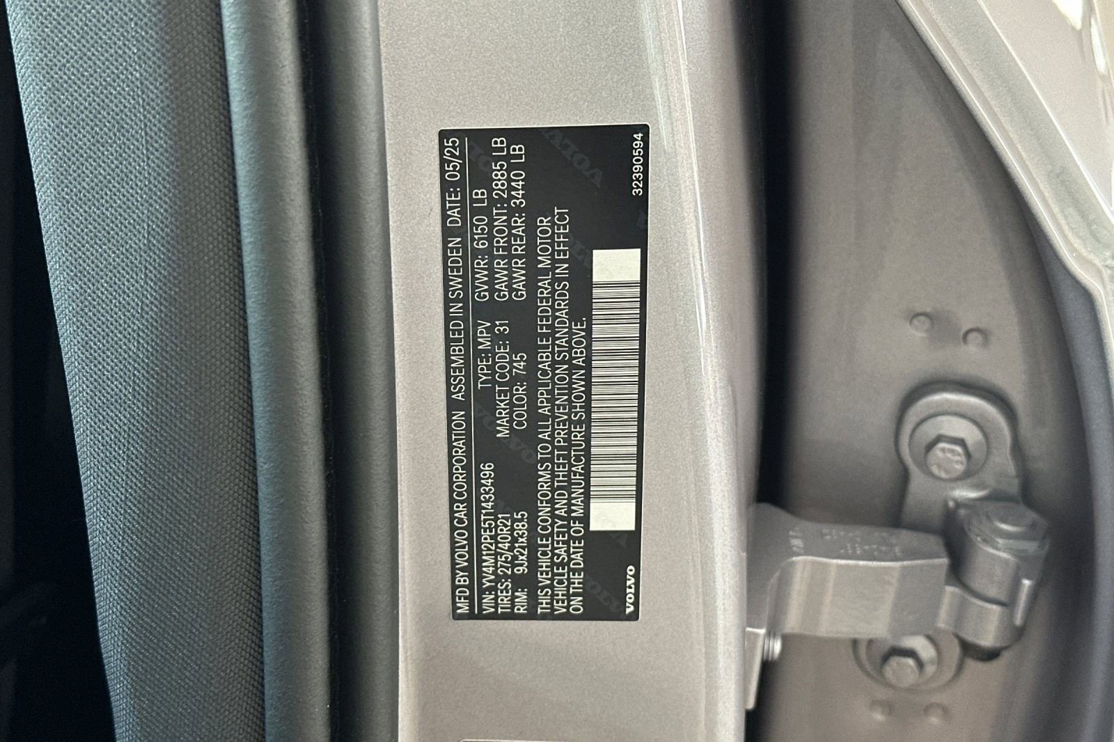 New 2026 Volvo XC90 B5 Plus w/ Protection Package Premier image 27