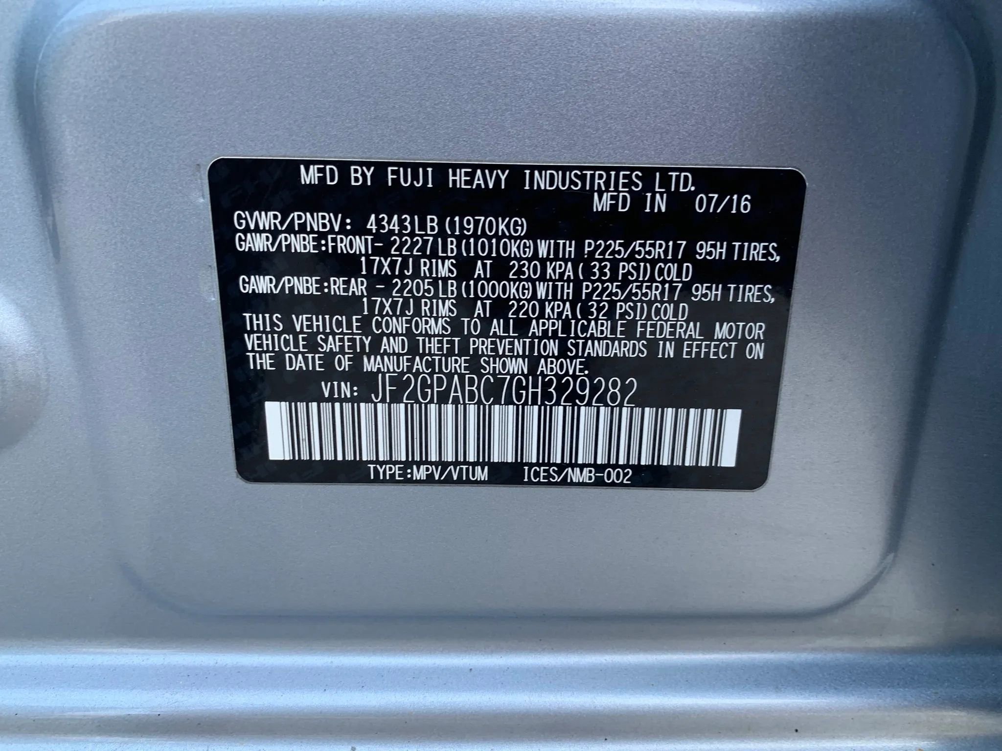 Used 2016 Subaru Crosstrek 2.0i Premium w/ Moonroof Package image 28