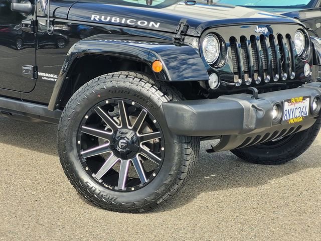 Used 2017 Jeep Wrangler Unlimited Rubicon w/ Connectivity Group AWD/4WD image 9