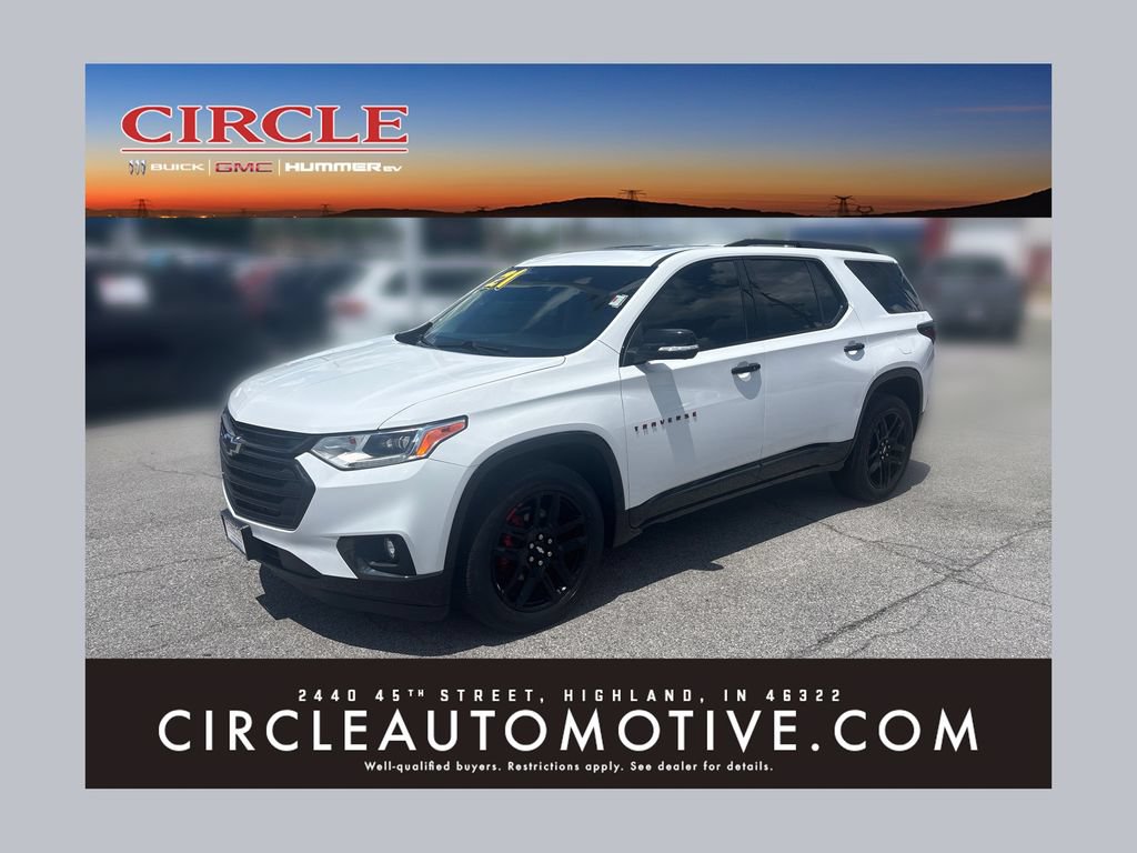 Used 2021 Chevrolet Traverse Premier w/ Redline Edition AWD/4WD image 1