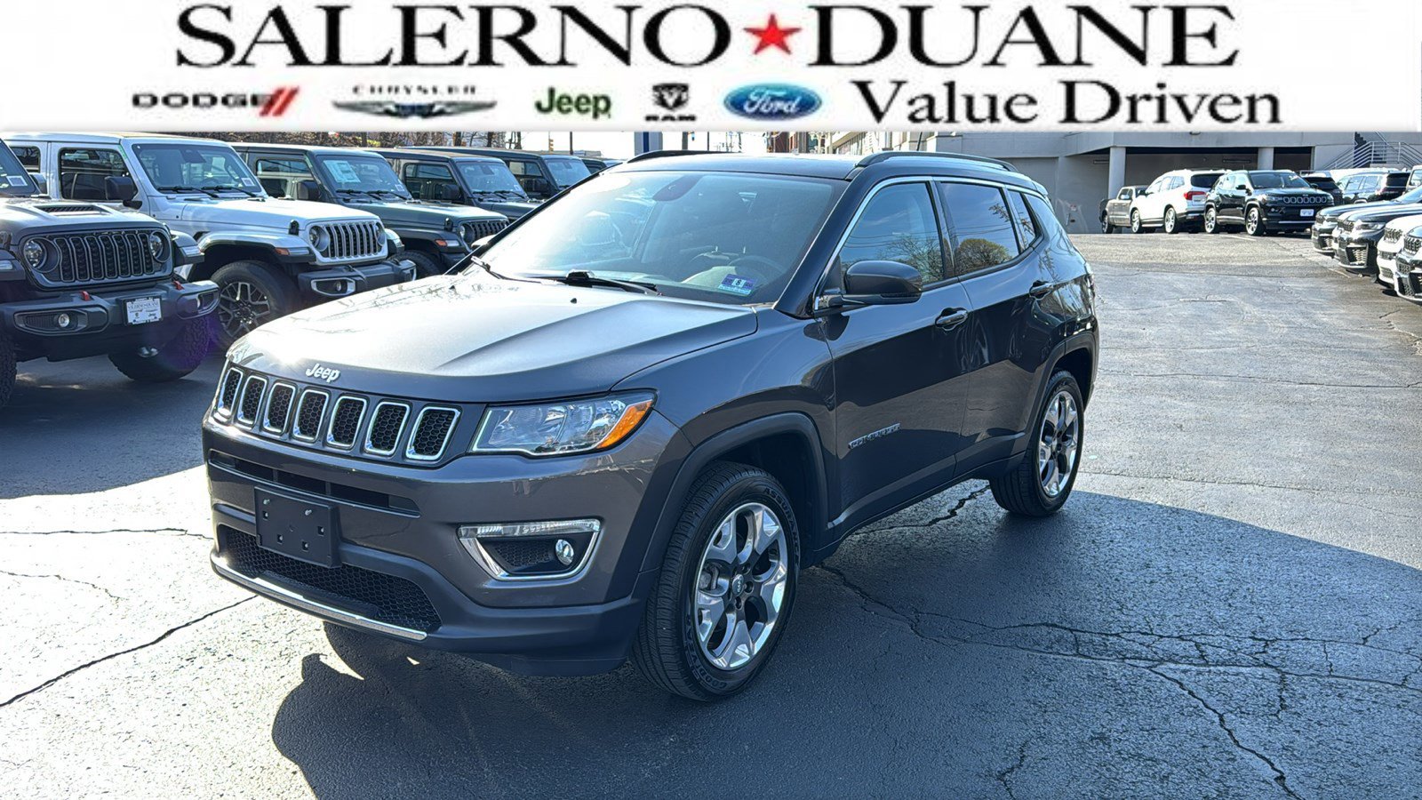 Used 2019 Jeep Compass Limited w/ Safety & Security Group