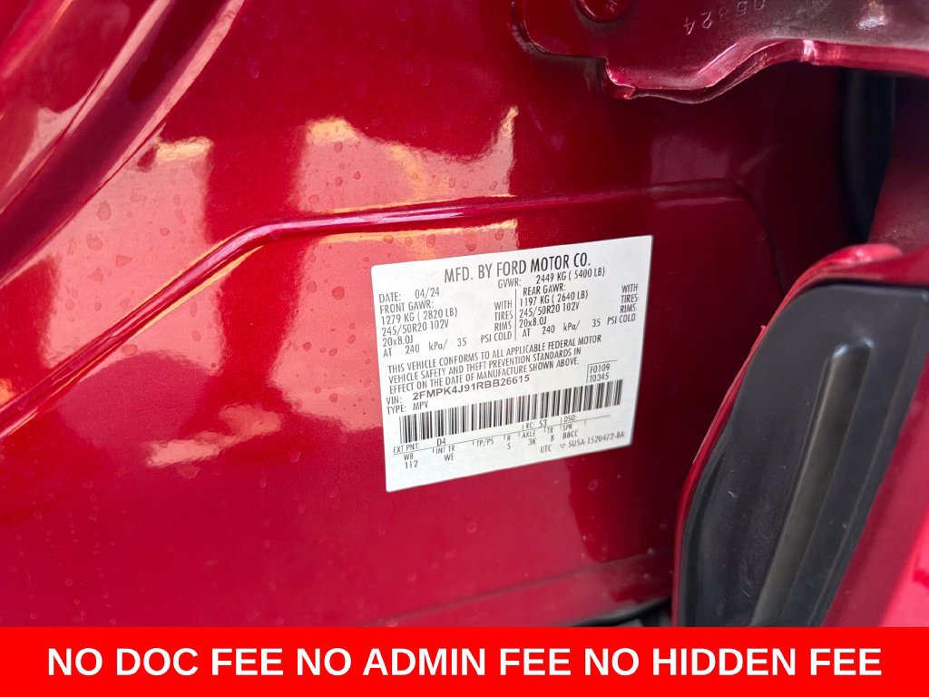 Used 2024 Ford Edge ST-Line AWD/4WD image 29