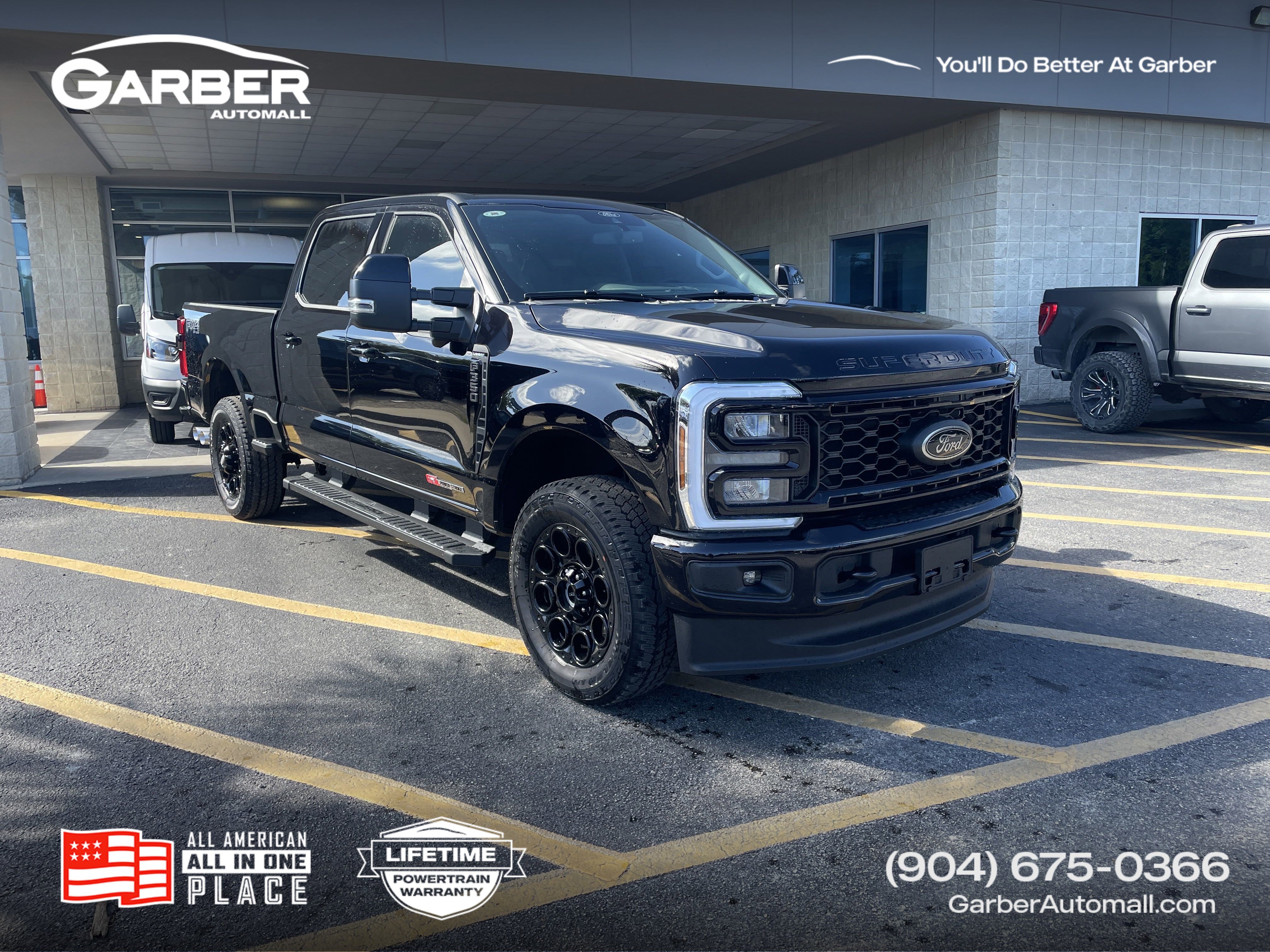 New 2025 Ford F350 Lariat w/ Black Appearance Package