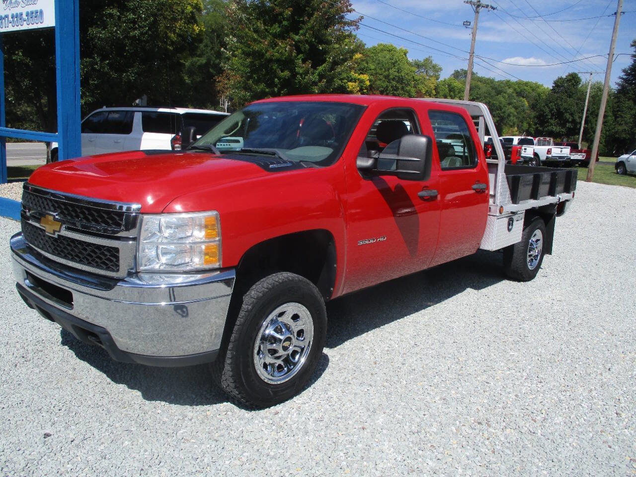 Used 2012 Chevrolet Silverado 3500 W/T w/ Snow Plow Prep Package