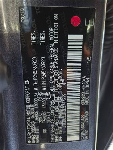 Certified 2020 Toyota 4Runner Limited w/ Wilderness Package AWD/4WD image 23