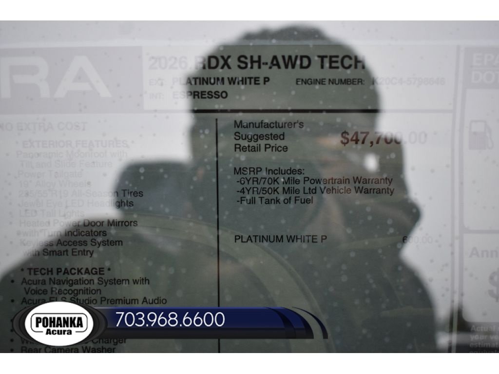 New 2026 Acura RDX w/ Technology Package AWD/4WD image 41