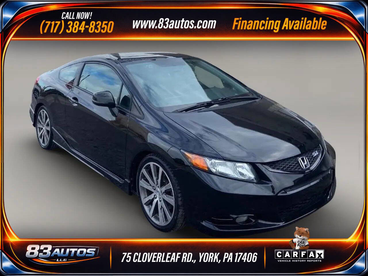 Used 2012 Honda Civic Si