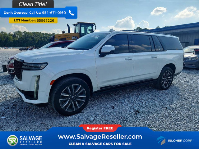 Used 2021 Cadillac Escalade ESV Sport w/ Driver Assist Tech Package