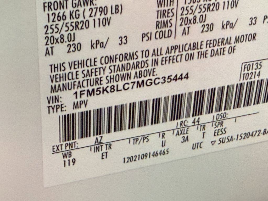 Used 2021 Ford Explorer King Ranch w/ Premium Technology Package image 55