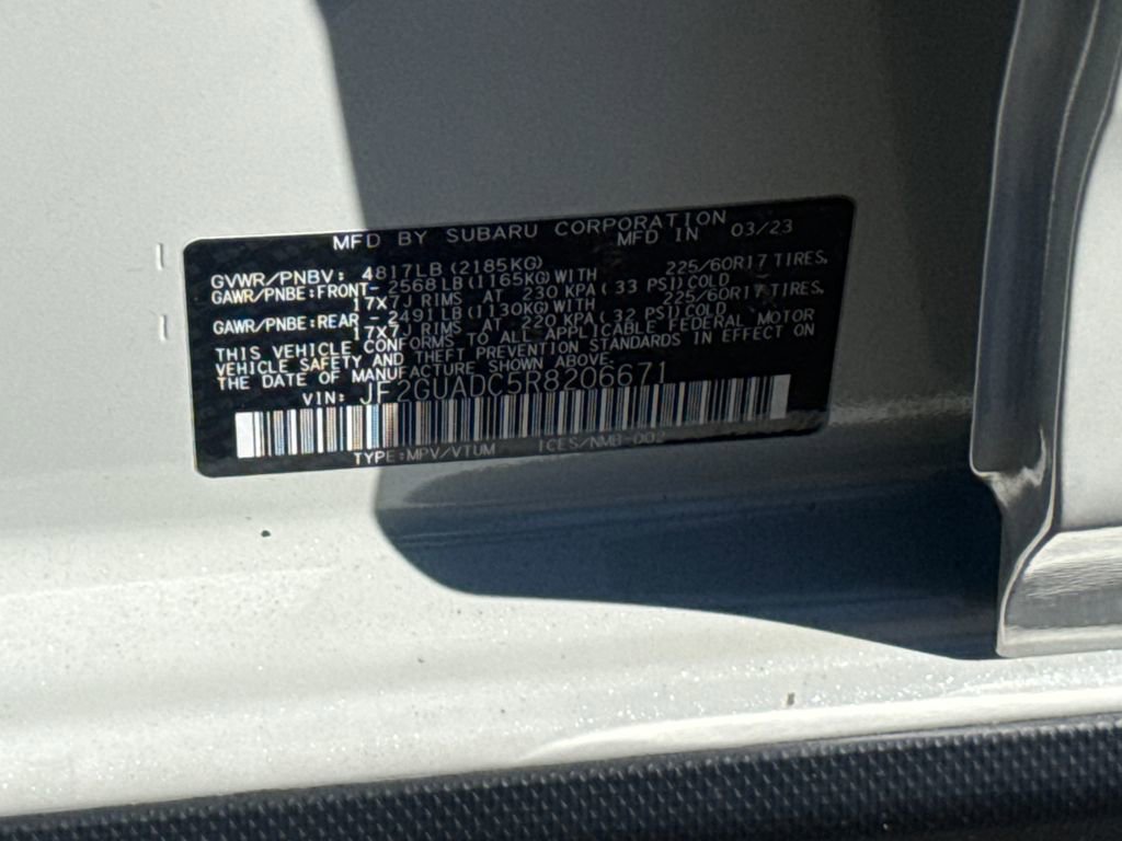 Used 2024 Subaru Crosstrek 2.0i Premium image 51