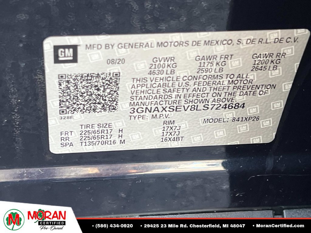 Used 2020 Chevrolet Equinox LS AWD/4WD image 17