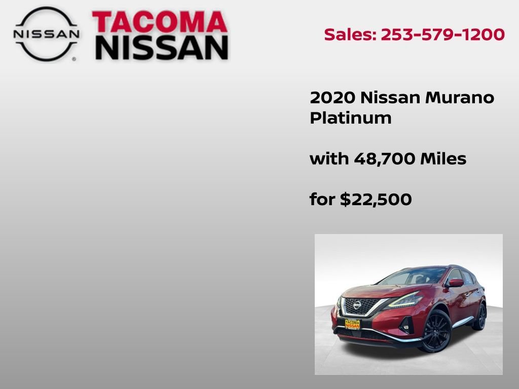 Used 2020 Nissan Murano Platinum w/ Cargo Package image 38