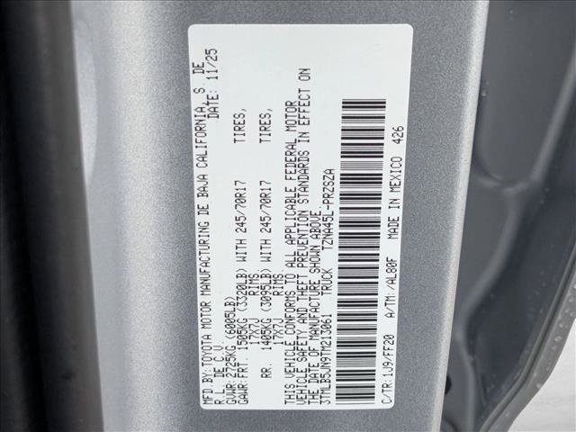 New 2026 Toyota Tacoma SR5 image 18