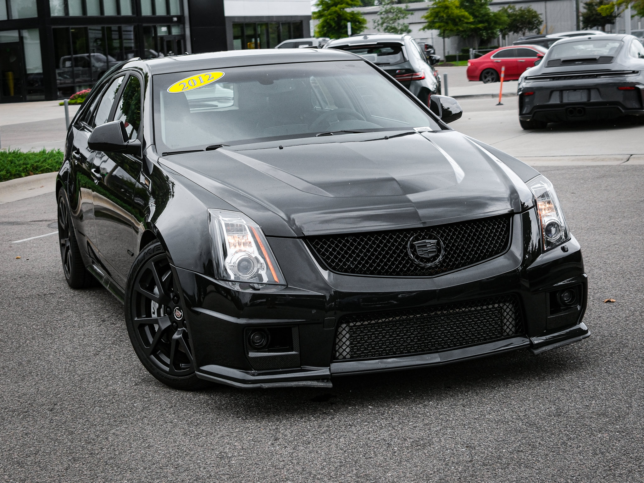 Used 2012 Cadillac CTS V w/ Wood Trim Package RWD image 2