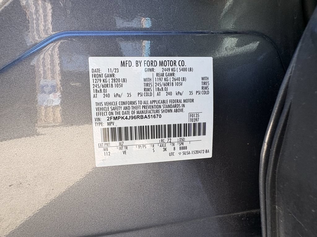 Used 2024 Ford Edge SEL AWD/4WD image 27