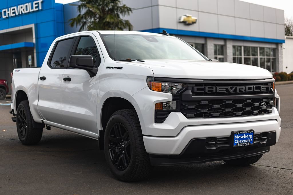 New 2025 Chevrolet Silverado 1500 Custom w/ Turbomax Blackout Package image 6