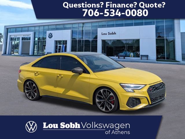 Used 2023 Audi S3 Premium Plus w/ Premium Plus Package AWD/4WD image 1