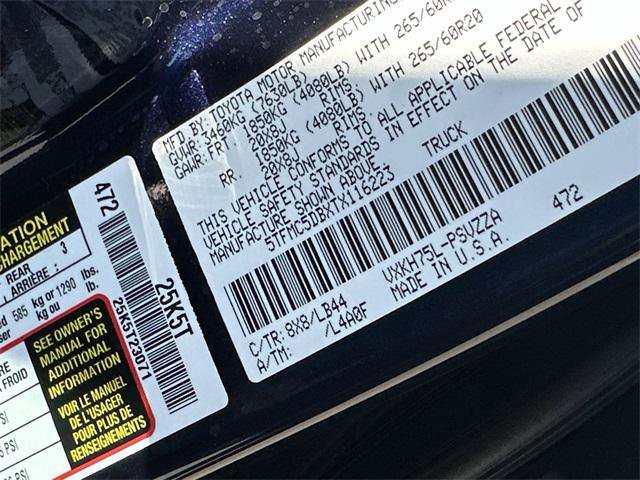 Certified 2026 Toyota Tundra 1794 Edition image 30