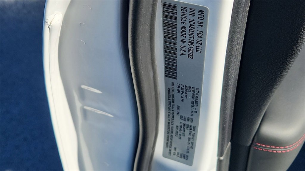 Used 2022 Dodge Durango R/T w/ Blacktop Package image 29