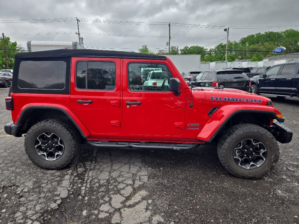 Used 2021 Jeep Wrangler Unlimited Rubicon 4xe w/ Steel Bumper Group AWD/4WD image 8