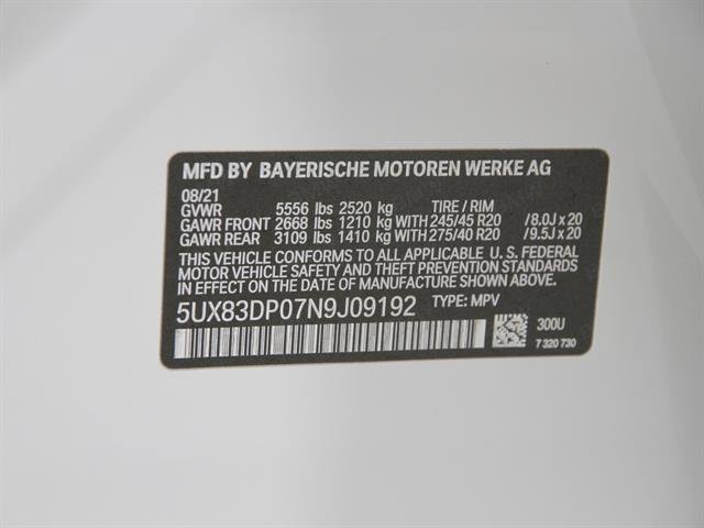 Used 2022 BMW X3 M40i w/ Premium Package image 24