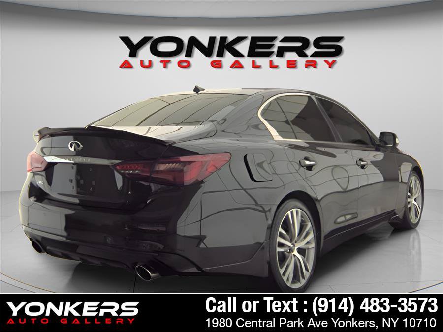Used 2021 INFINITI Q50 Sensory w/ Cargo Package AWD/4WD image 3