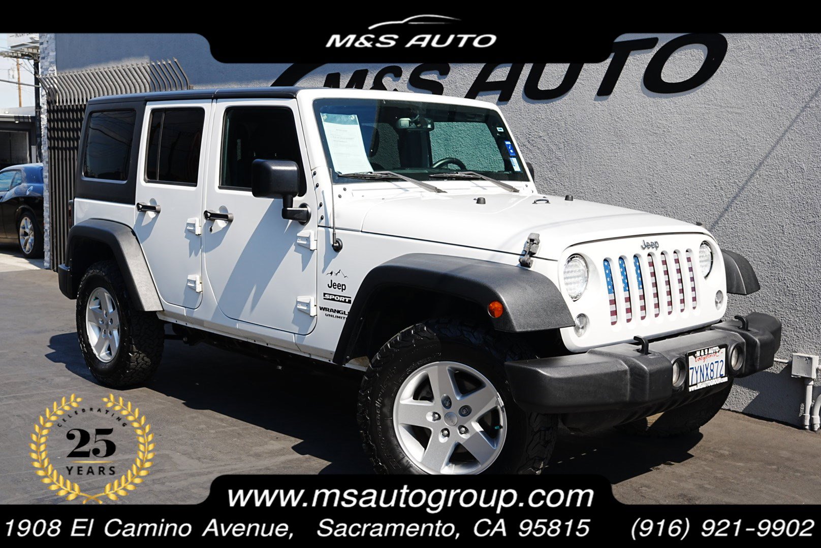 Used 2017 Jeep Wrangler Unlimited Sport w/ Quick Order Package 24S