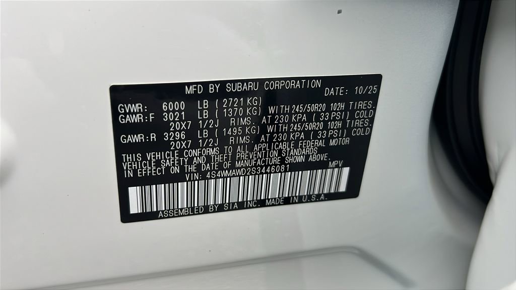 New 2025 Subaru Ascent Bronze Edition image 33