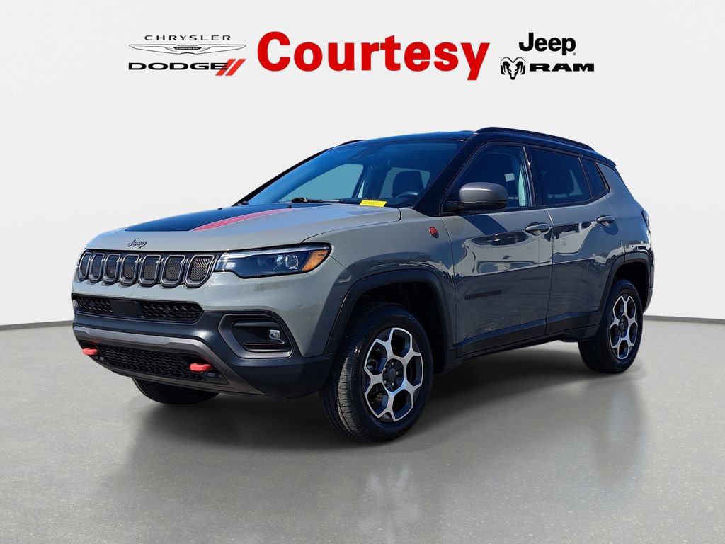 Certified 2022 Jeep Compass Trailhawk w/ Trailhawk Elite Group AWD/4WD image 9