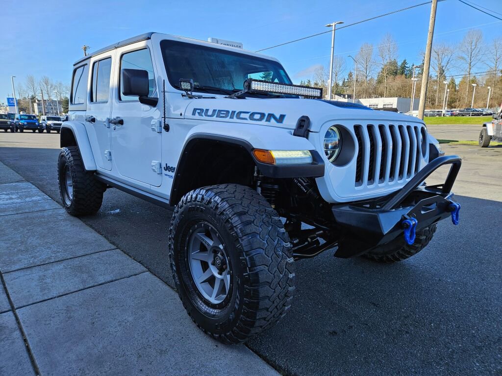 Used 2021 Jeep Wrangler Unlimited Rubicon 4xe image 7