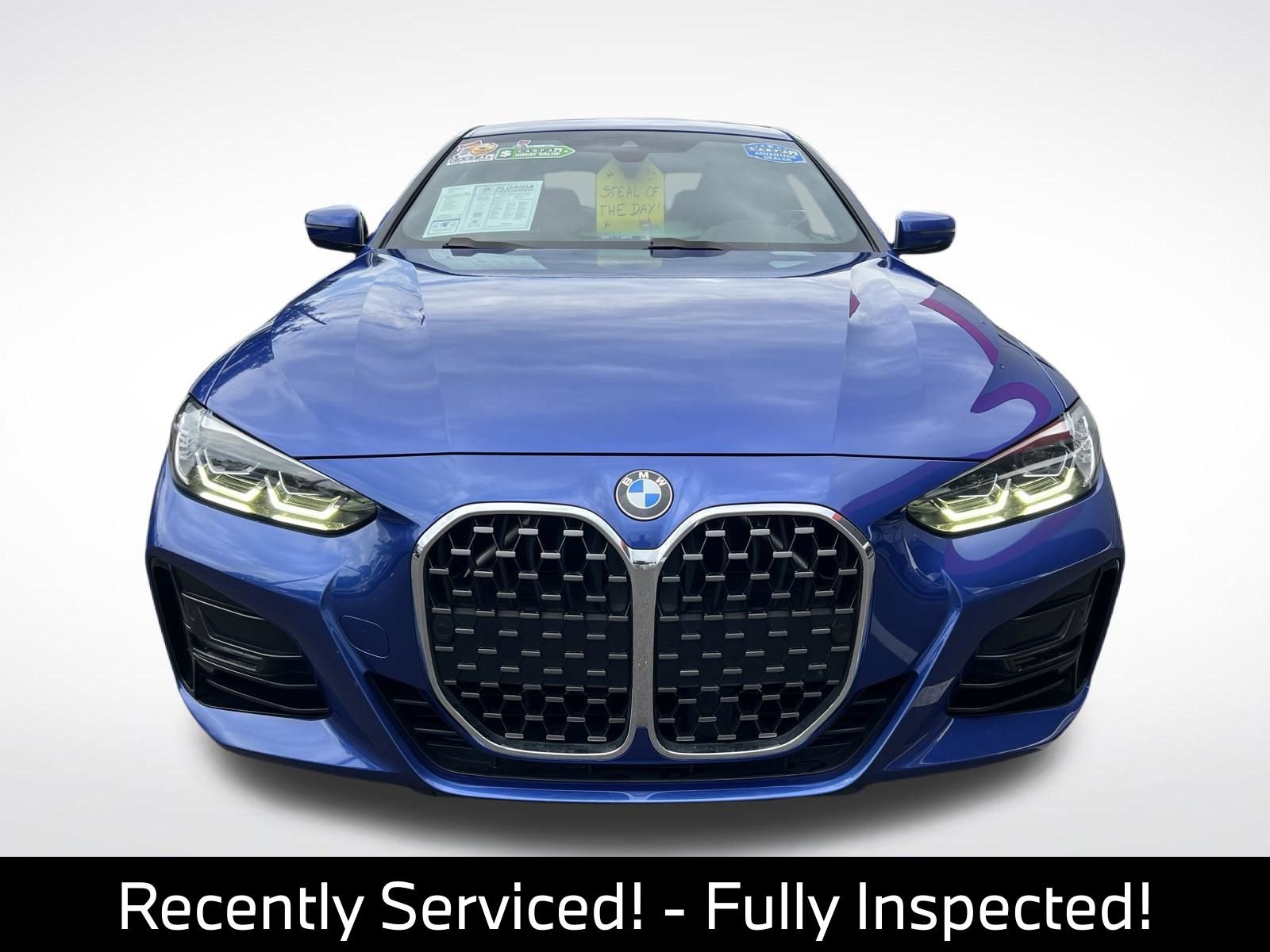 Used 2021 BMW 430i Coupe w/ M Sport Package RWD image 3